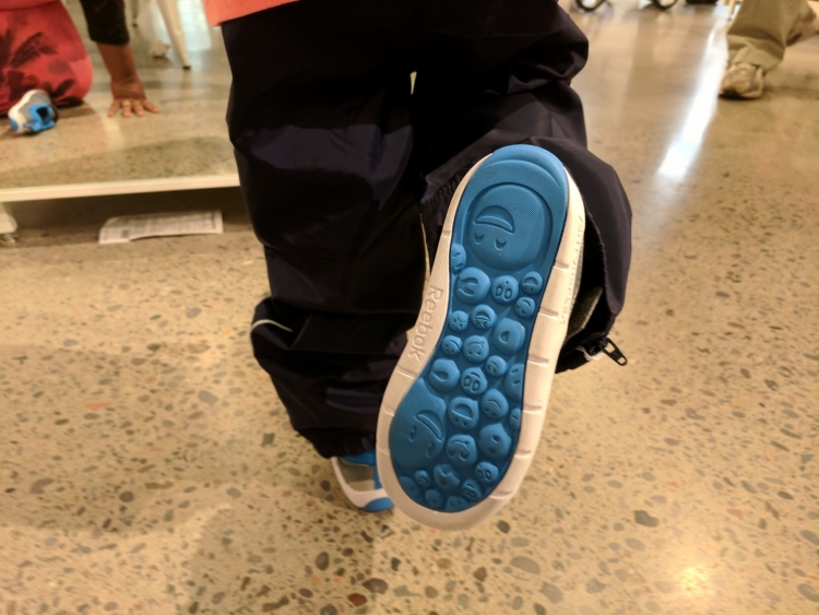buying school shoes for kids