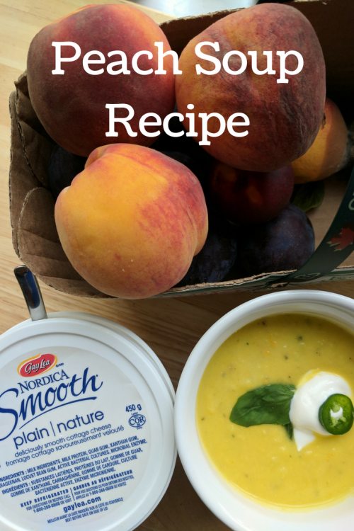 Easy peach soup recipe