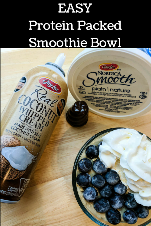 easy protein smoothie bowl