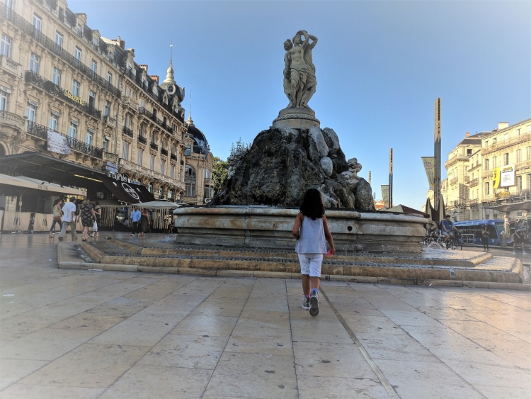 MOntpellier with kids