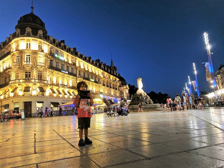 MOntpellier with kids