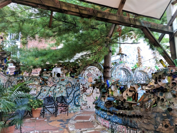 Philadelphia Magic Garden with kids