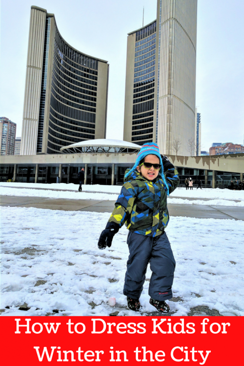 How to dress kids in the winter