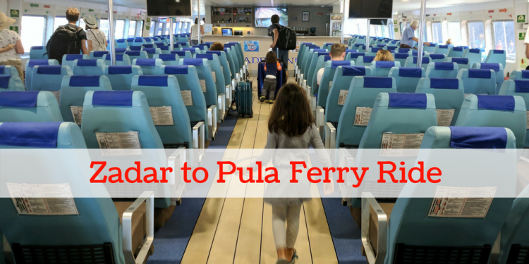 Zadar to pula ferry