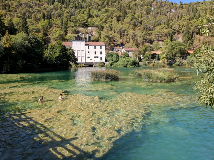 krka with young kids