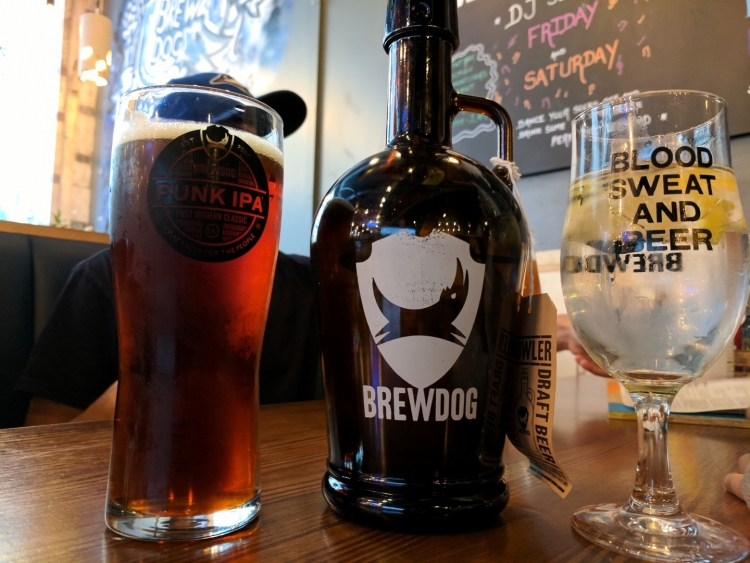 brewdog Manchester with kids