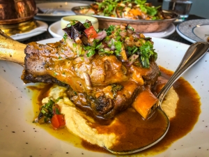 Braised Lamb Shank at Diwan