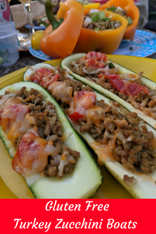 gluten free moroccan turkey zucchini boats. Paleo