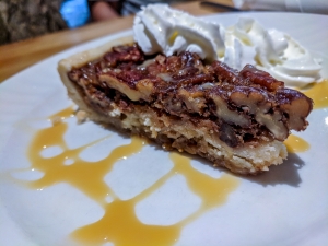 Fiddleheads Maple Bourbon Pecan Tart