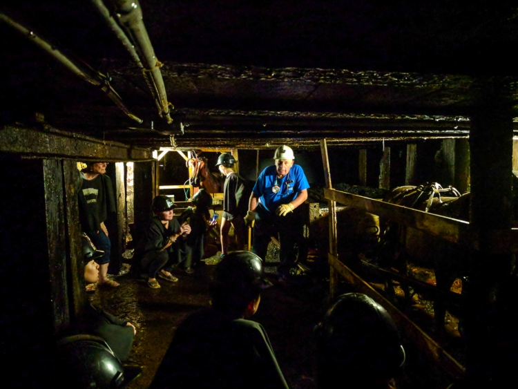 Underground at Glace Bay Miners Museum