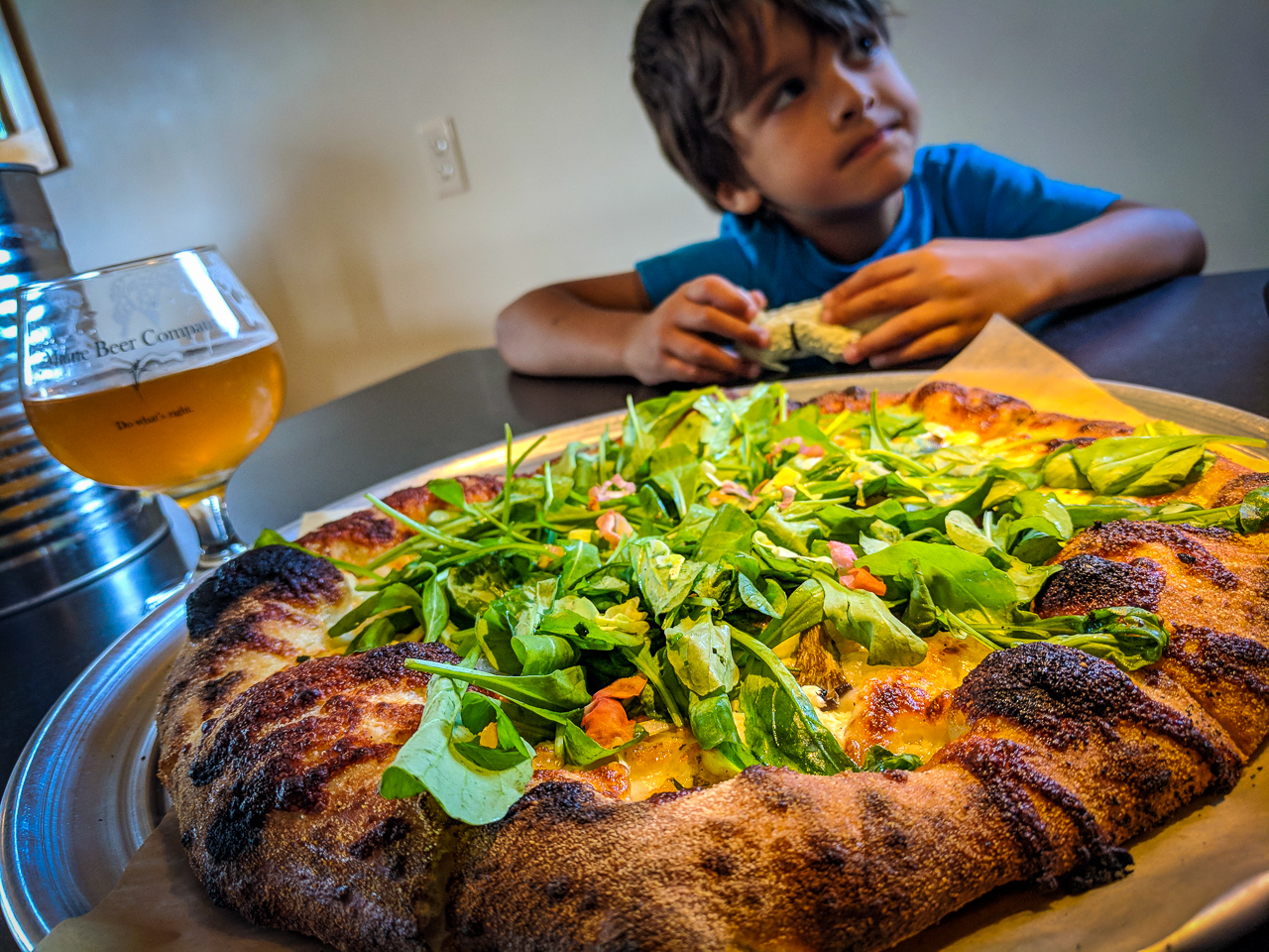 Wood Fired Pizza at the Maine Beer Company
