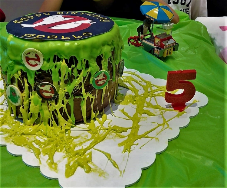 ghostbuster cake 