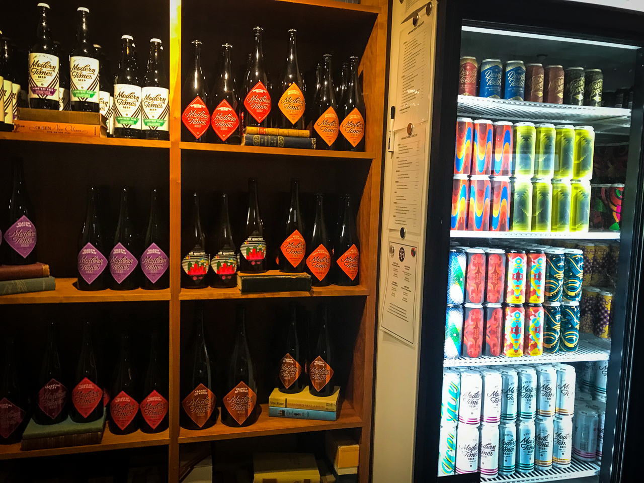 Modern Times Flavordome Bottle Selection