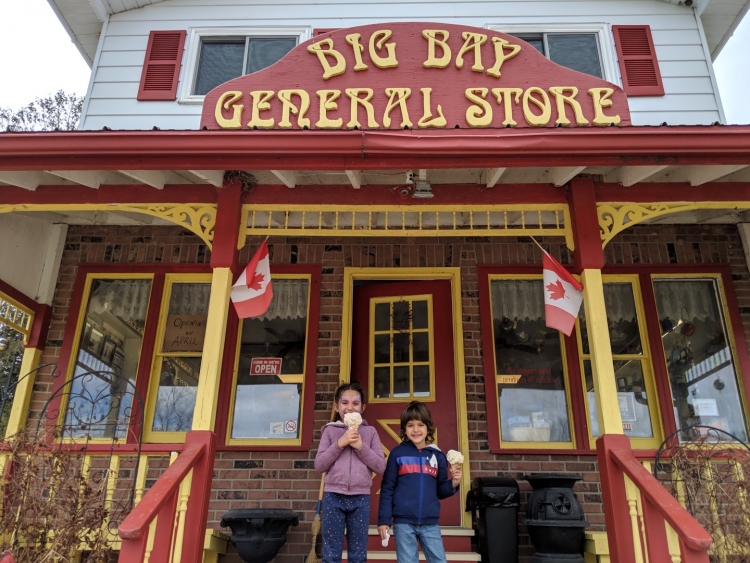 Things to do with kids in Canada. One of the oldest general stores in Canada