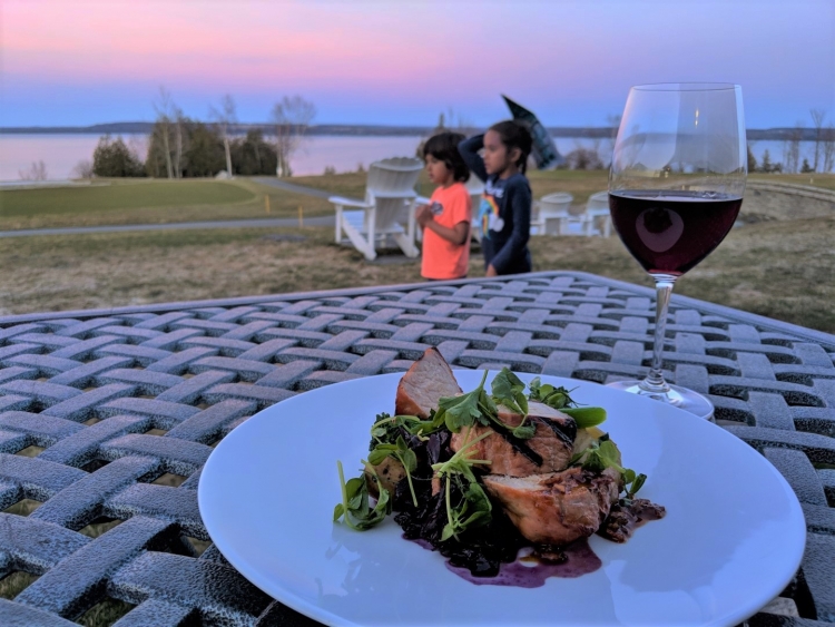 where to eat in owen sound, cobble beach resort review, sweetwater restaurant review