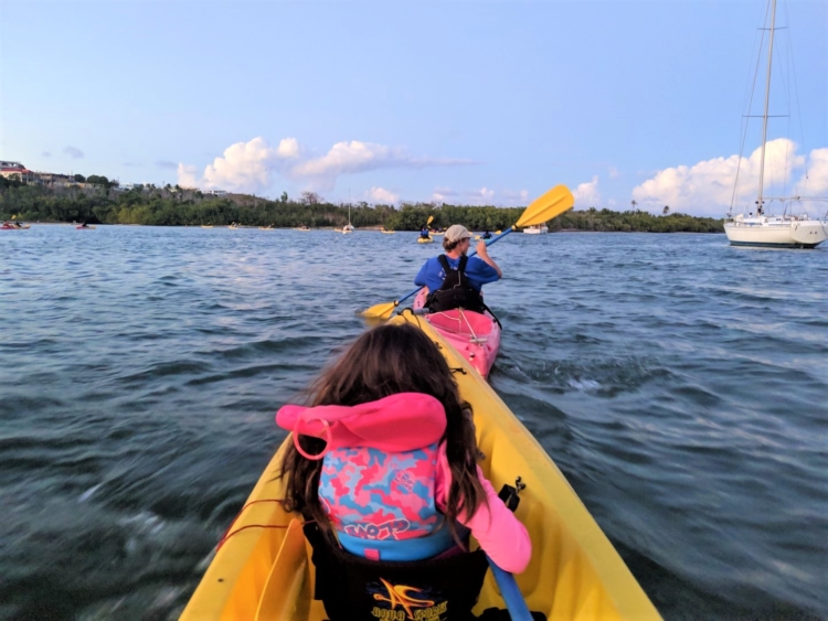 Bio Bay with kids Puerto Rico 