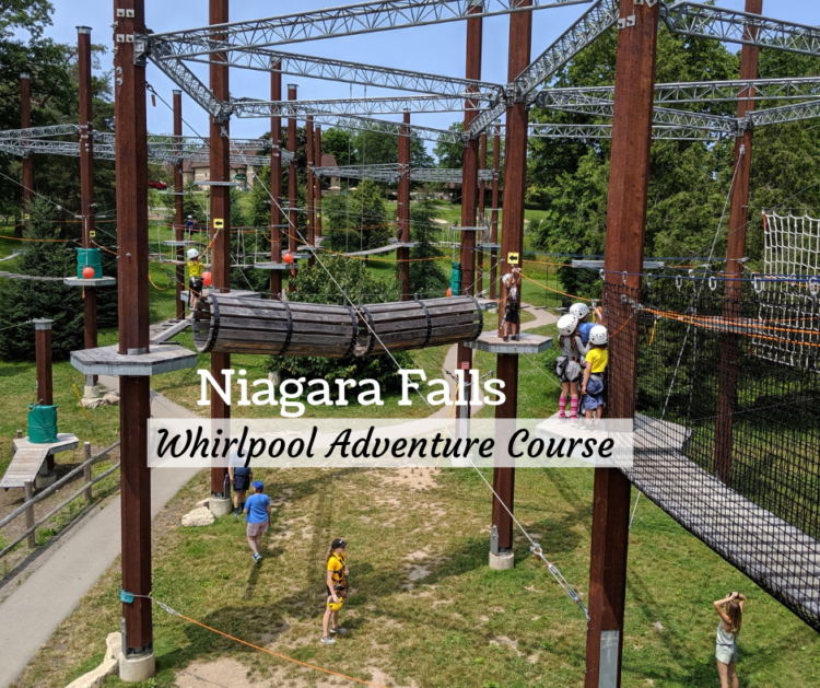 Nigara Falls Adventure Course. Things to do in Niagara Falls Canada