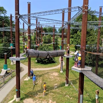 Adventure Course in Niagara Falls with Kids