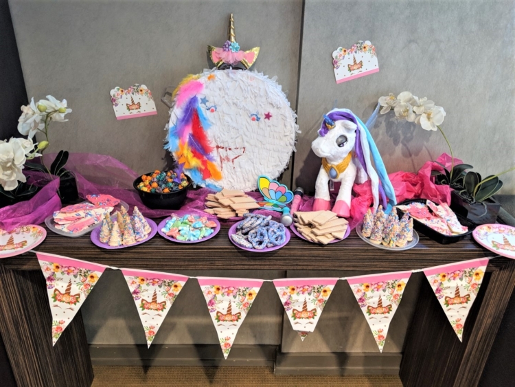 Easy Unicorn birthday party toronto