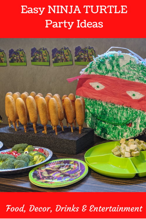 easy Ninja Turtle party ideas