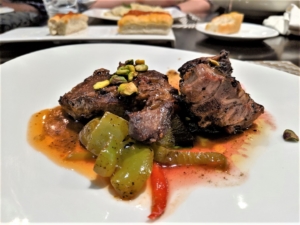 Arezzo the fives beach food
