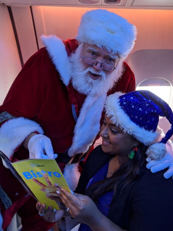 can you fly with santa?