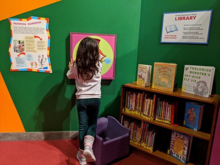 Borrow books at Strong museum