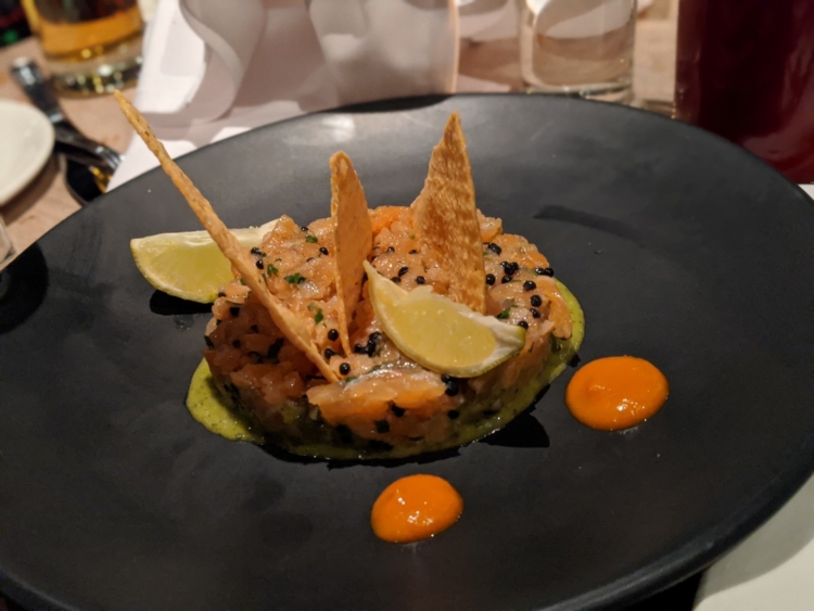 salmon tartare