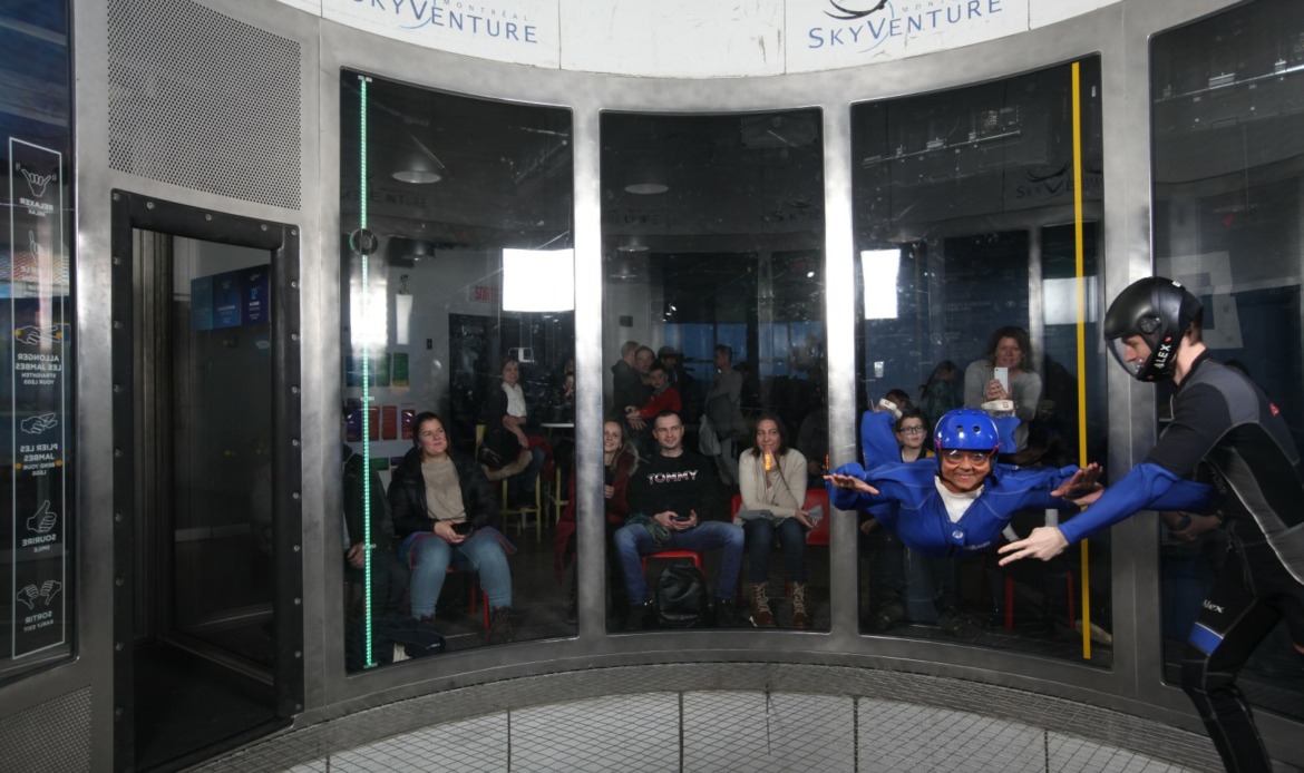 indoor skydiving laval