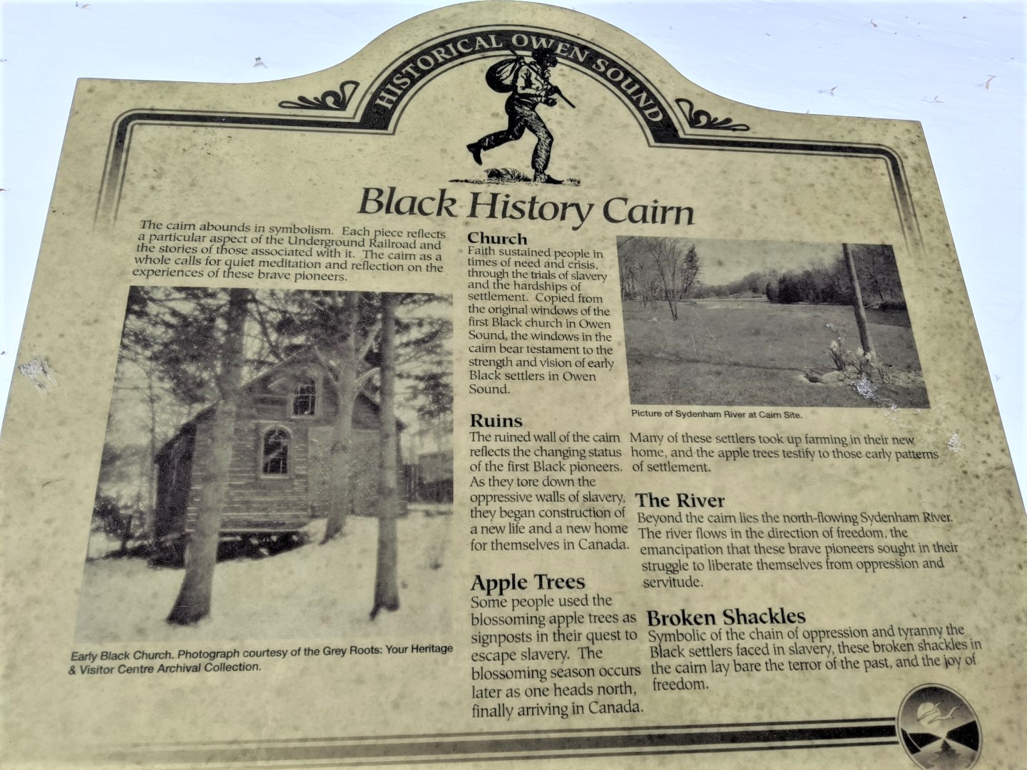 Black History Cairn