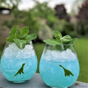 Dinosaur Drinks! A Cocktail and Mocktail