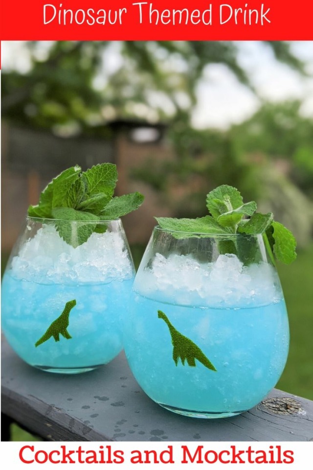 Dinosaur Drinks! A Cocktail and Mocktail Parenting To Go