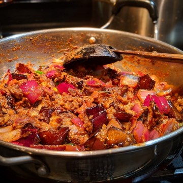 Sri Lankan Eggplant | Vegan Wambatu Moju