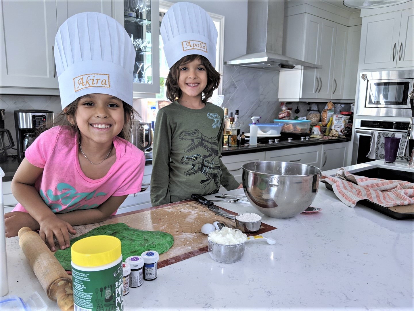 Kids baking in kitchen Canadian Subscription Boxes