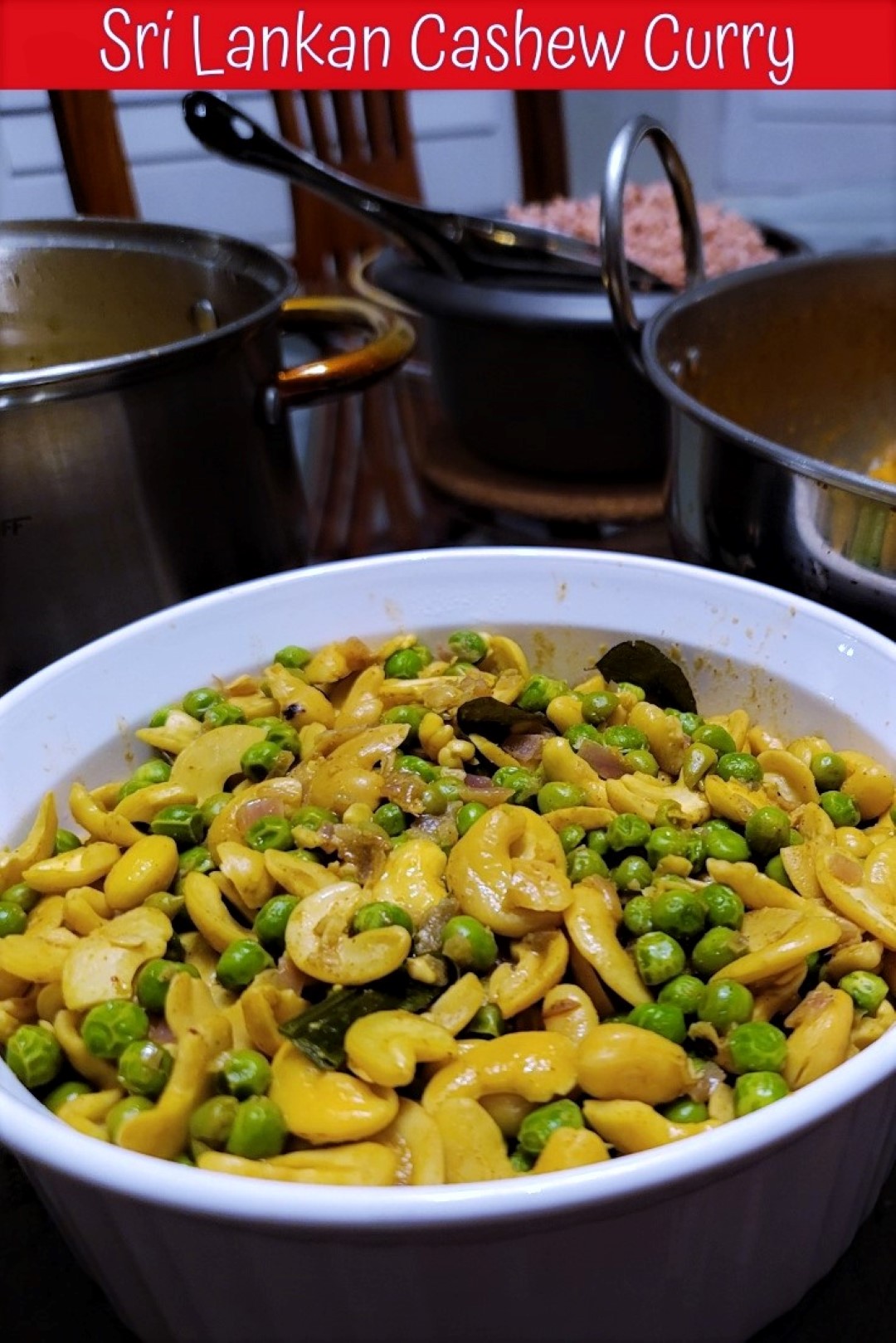 Sri Lankan Cashew Curry from mom