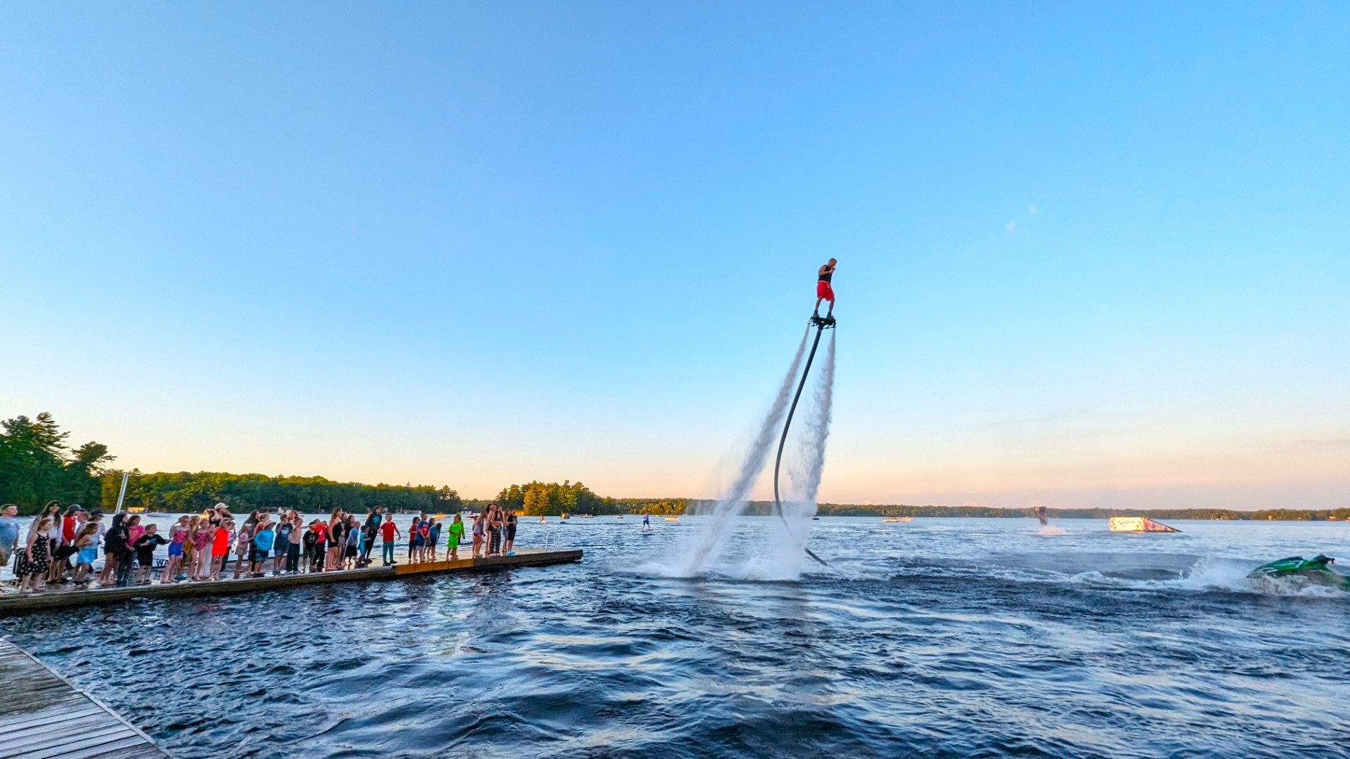 Muskoka free water ski show