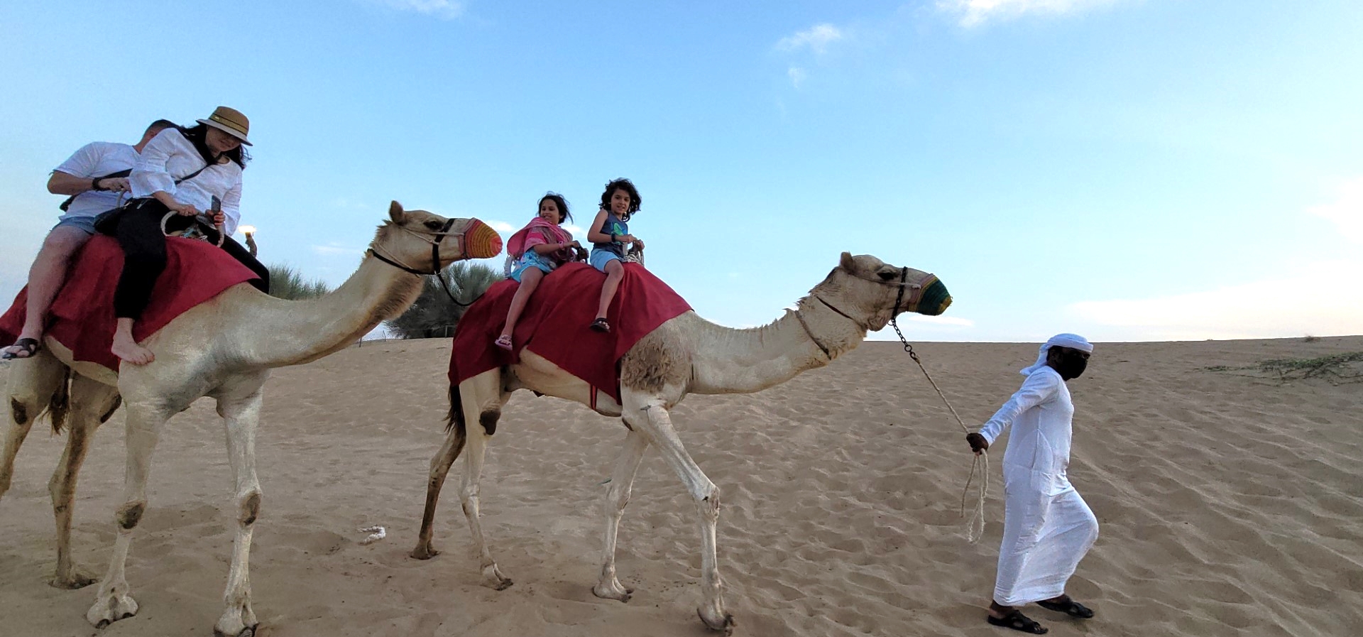 kids on camel