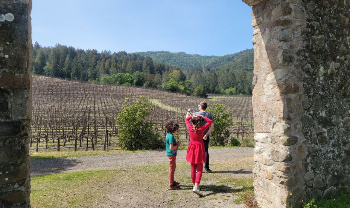 Jack London state park with kids