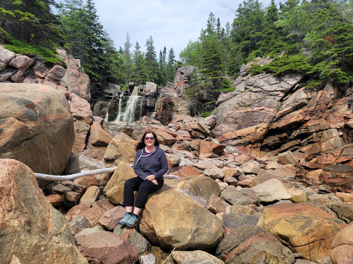 Black Brook Waterfall Beach