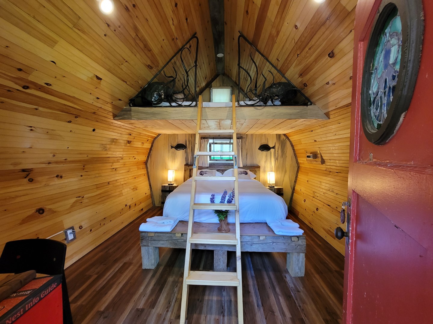 inside cabin at North River Kayak