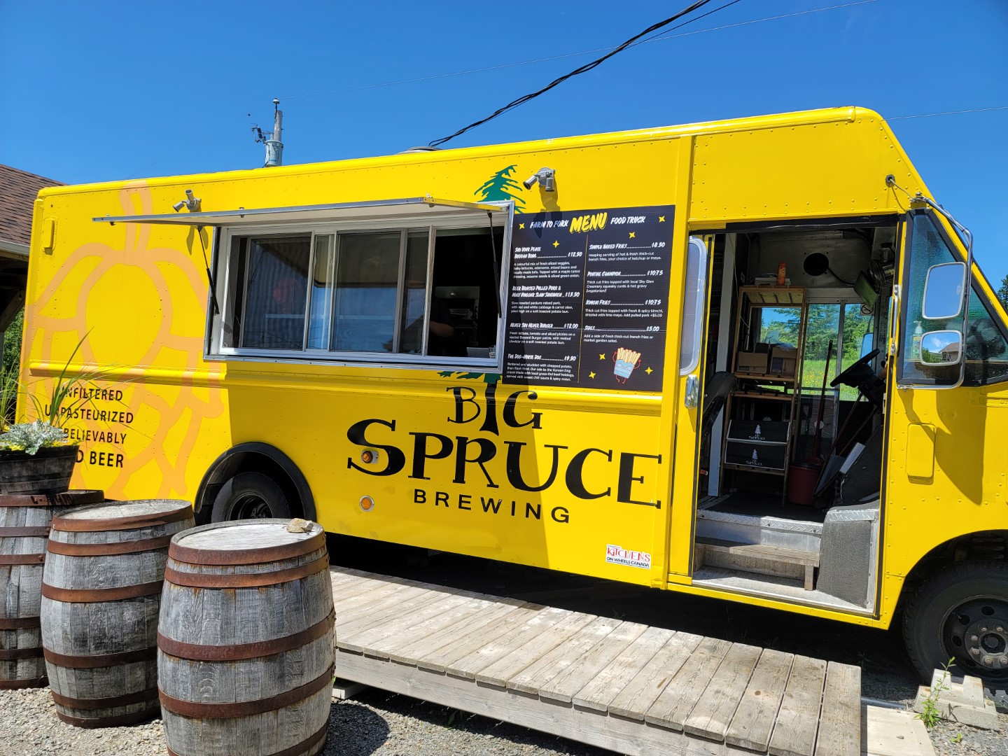 Big Spruce Brewing Food Truck