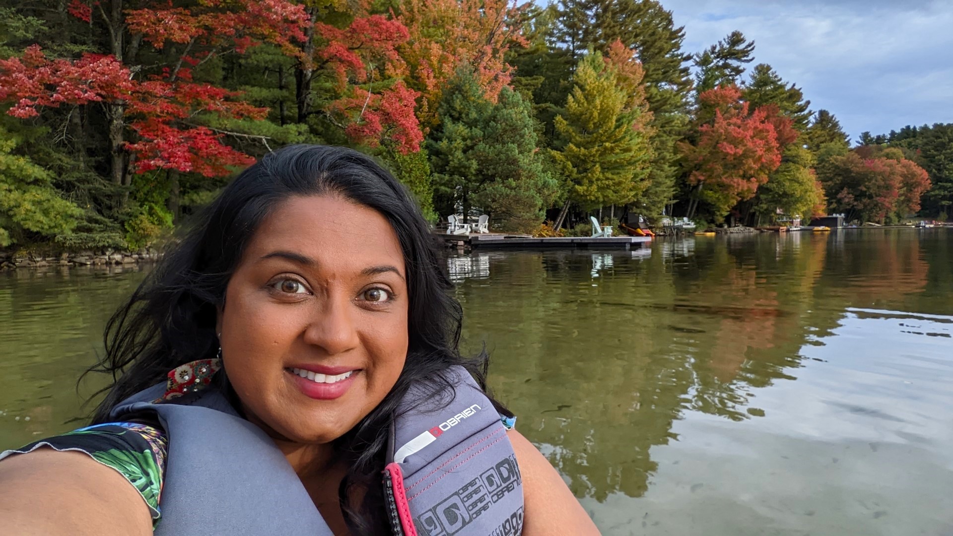 Yashy at Clear Lake in Muskoka BeerSpa