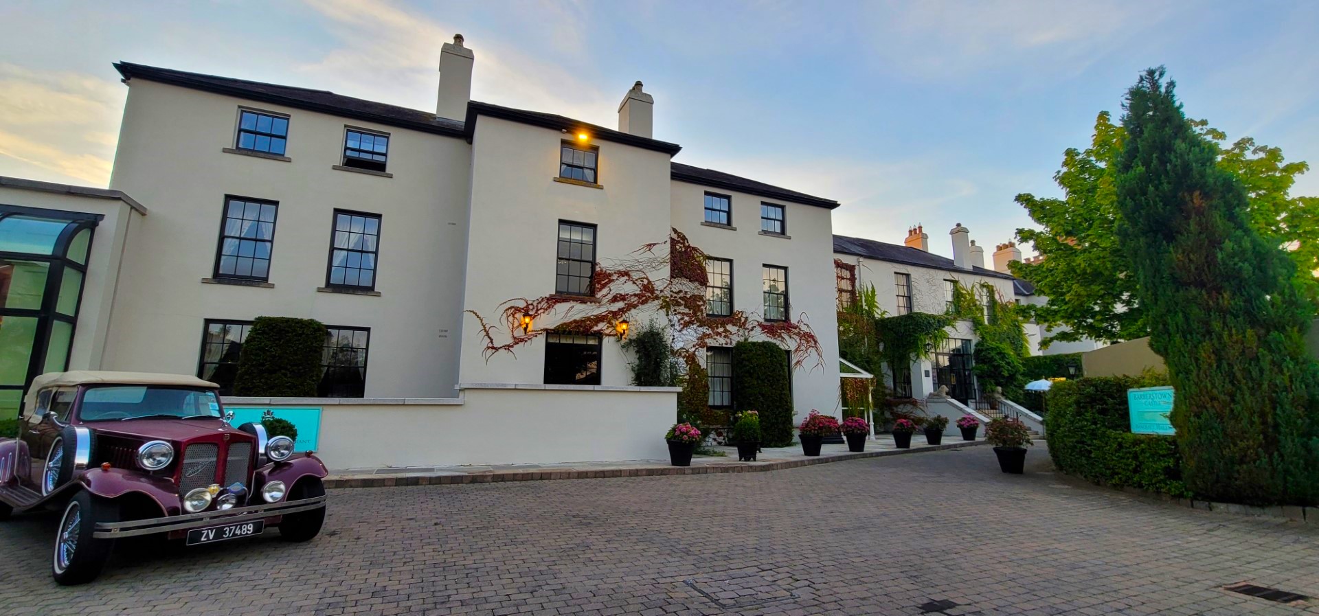 Baberstown Castle at Sunset