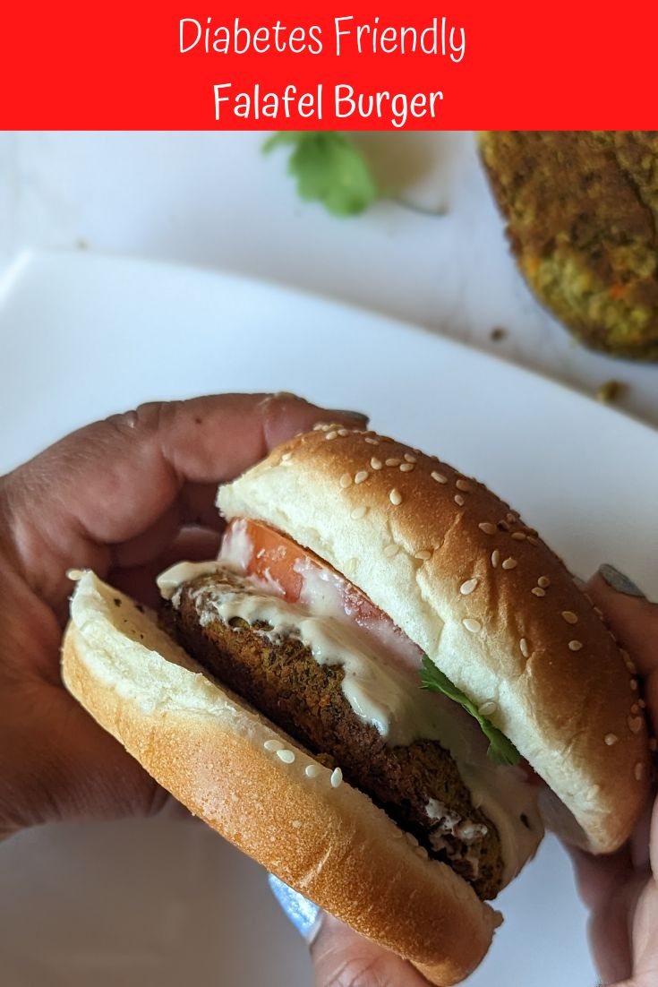 Cart2Table Healthy Vegetarian Falafel Burger Recipe