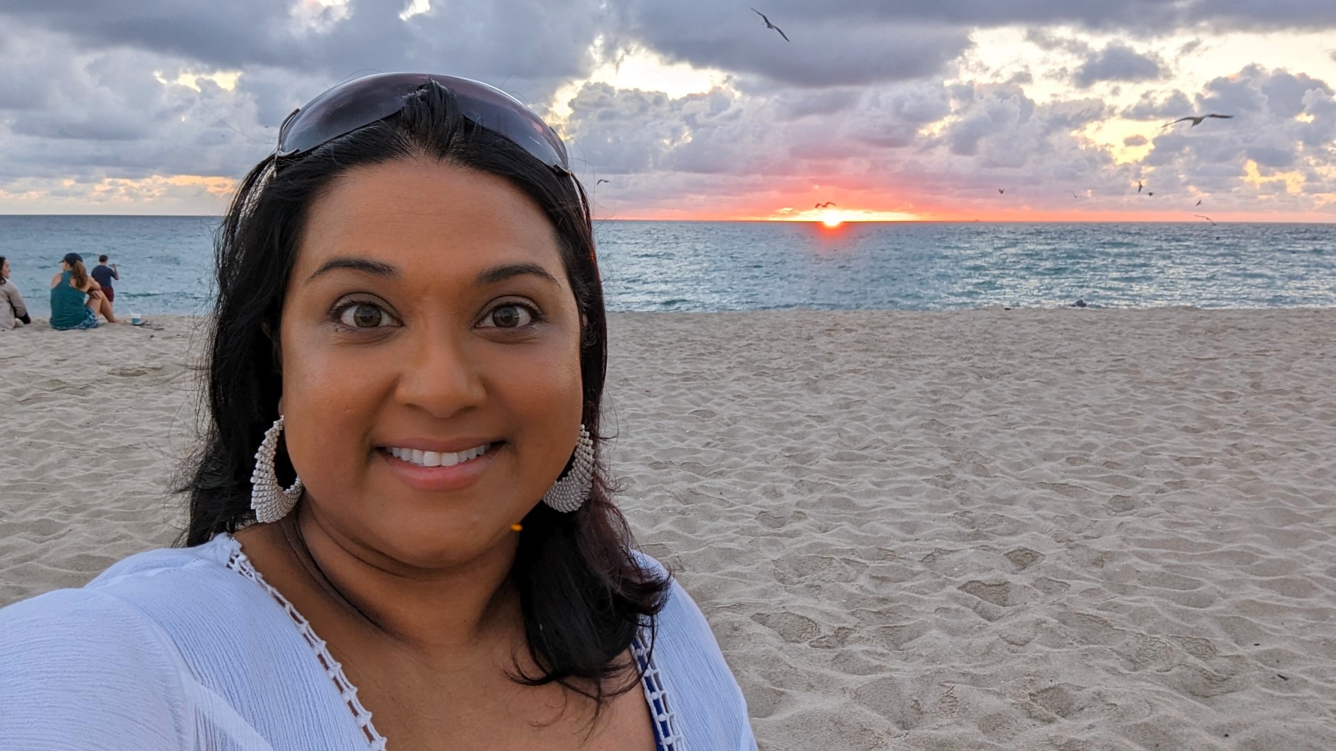 Yashy Murphy in Miami on Beach