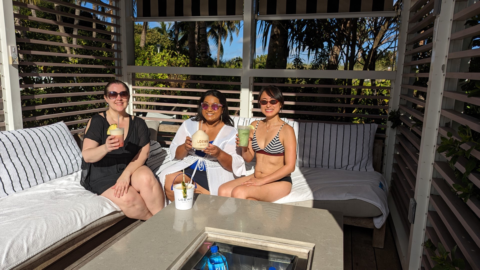 Yashy and friends on girls getaway in Miami