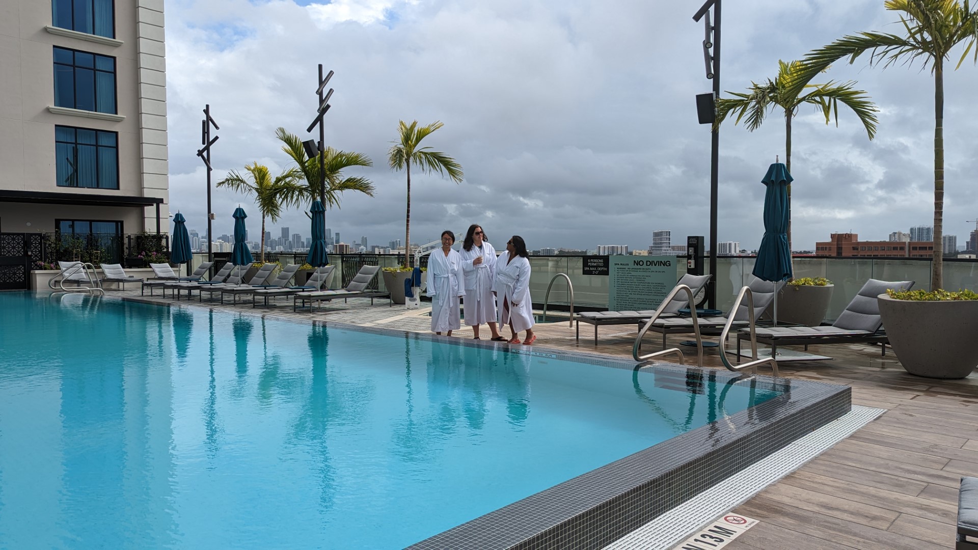 Coral gables hotel pool