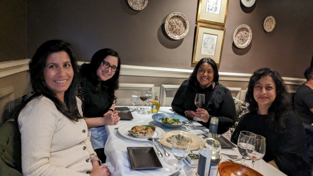 girls getaway in Boston Restaurant