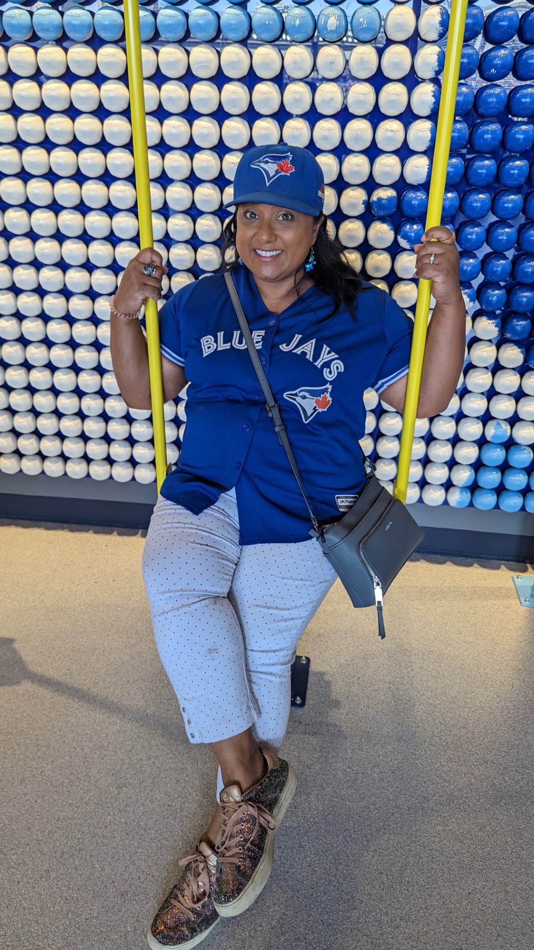 Yashy at Blue Jays Game