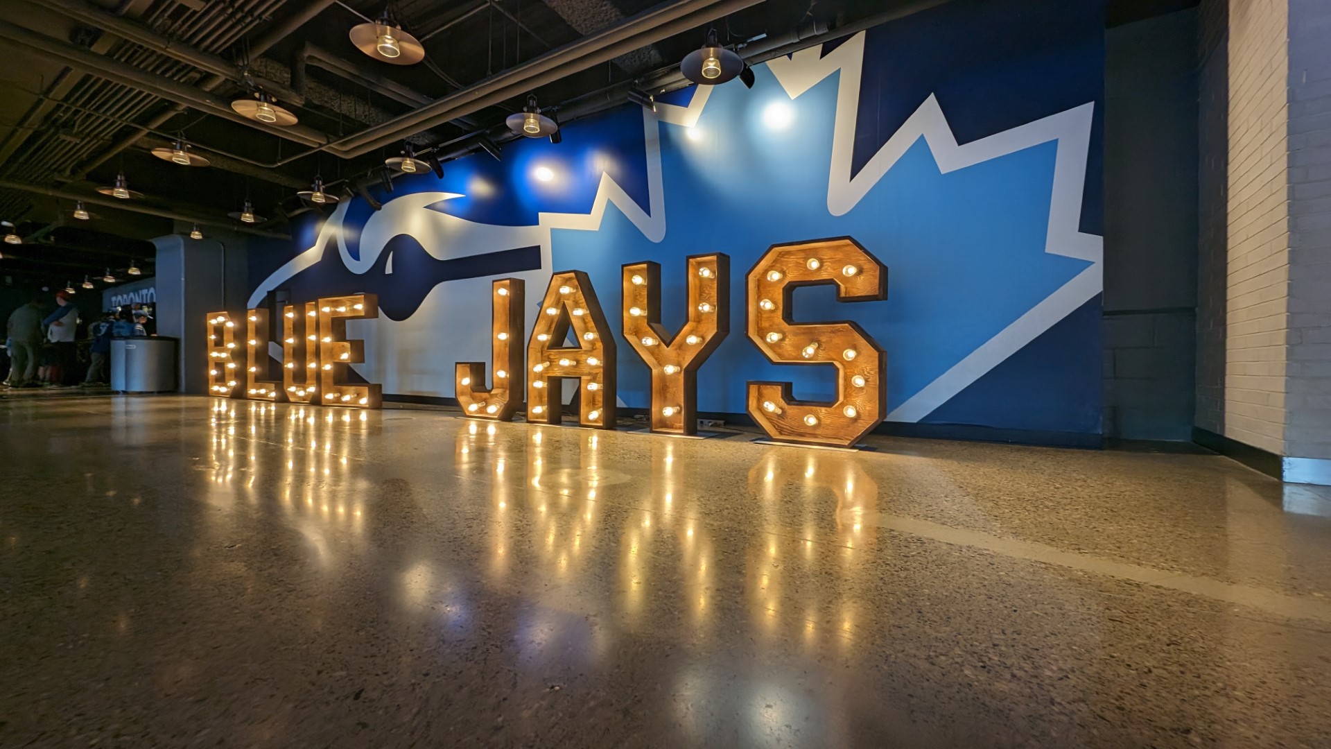 Blue Jays sign at Rogers Centre